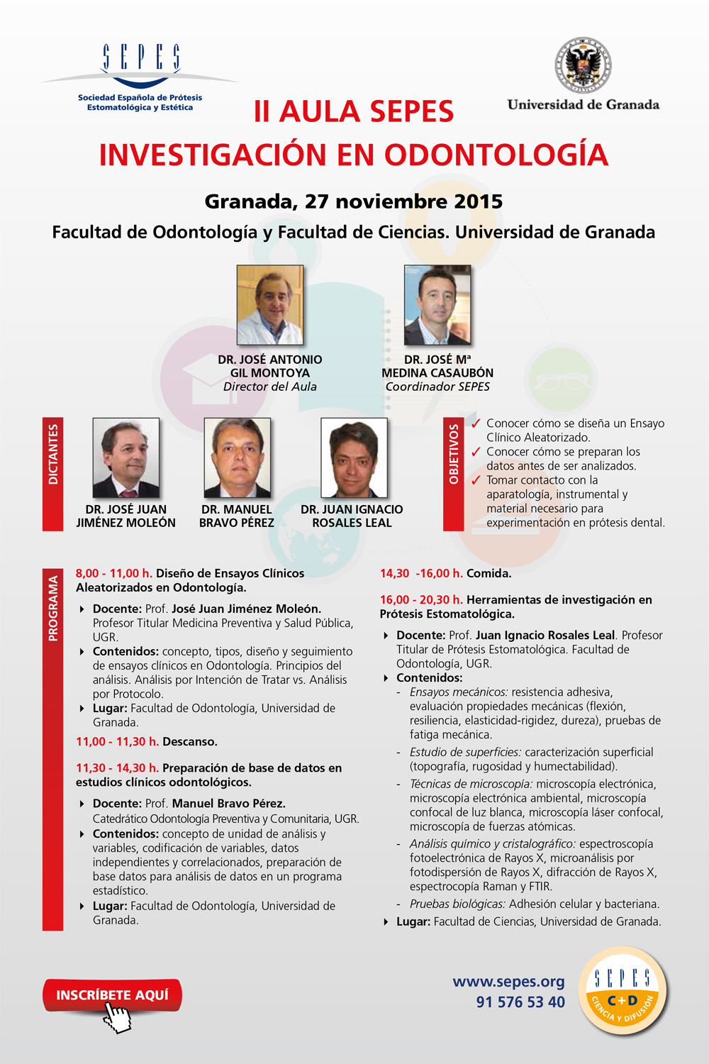 Aula de investigación SEPES-Universidad 2015